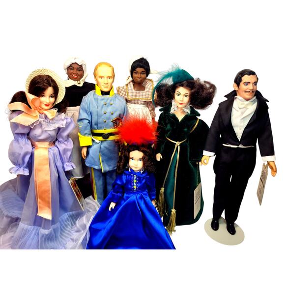 1989  50th Anniversary Gone With The Wind- Scarlett O'Hara 71231 Limited Edition - Picture 6 of 7